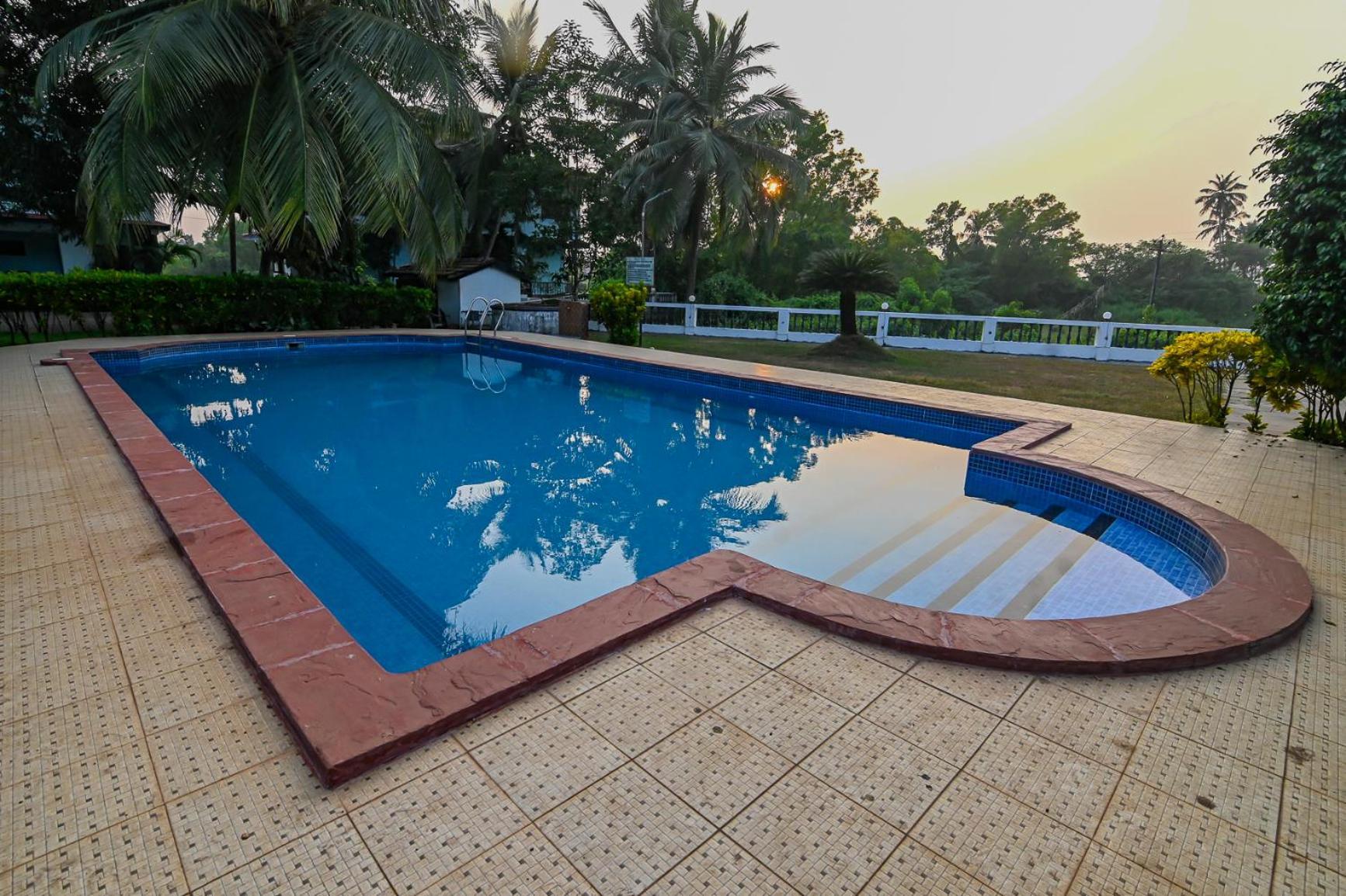 Gr - Duplex 3bhk With Pool I Baga 5 Mins