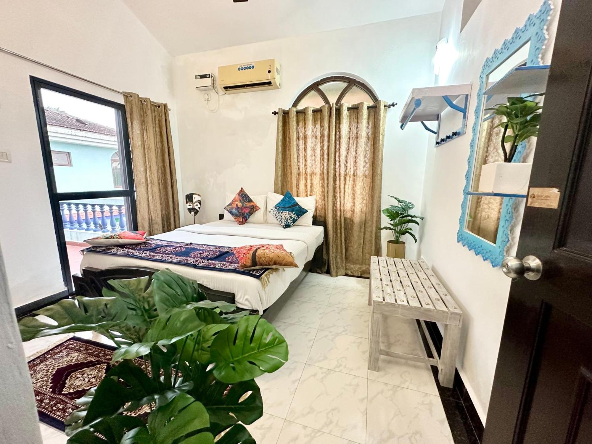 Gr - Duplex 3bhk With Pool I Baga 5 Mins Villa *