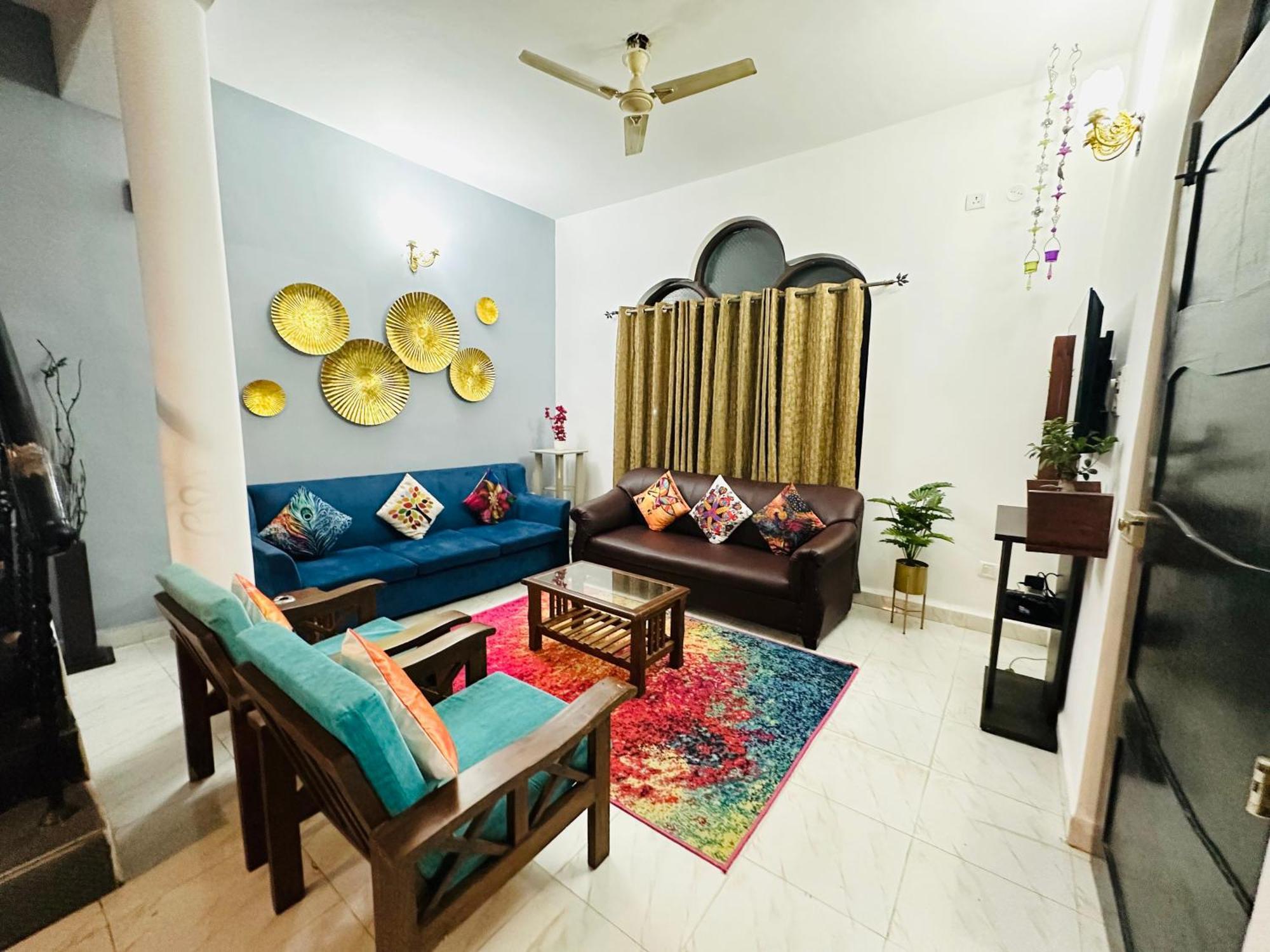 Gr - Duplex 3bhk With Pool I Baga 5 Mins Villa *